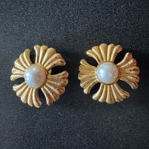 Elegant Gold-Toned Earrings